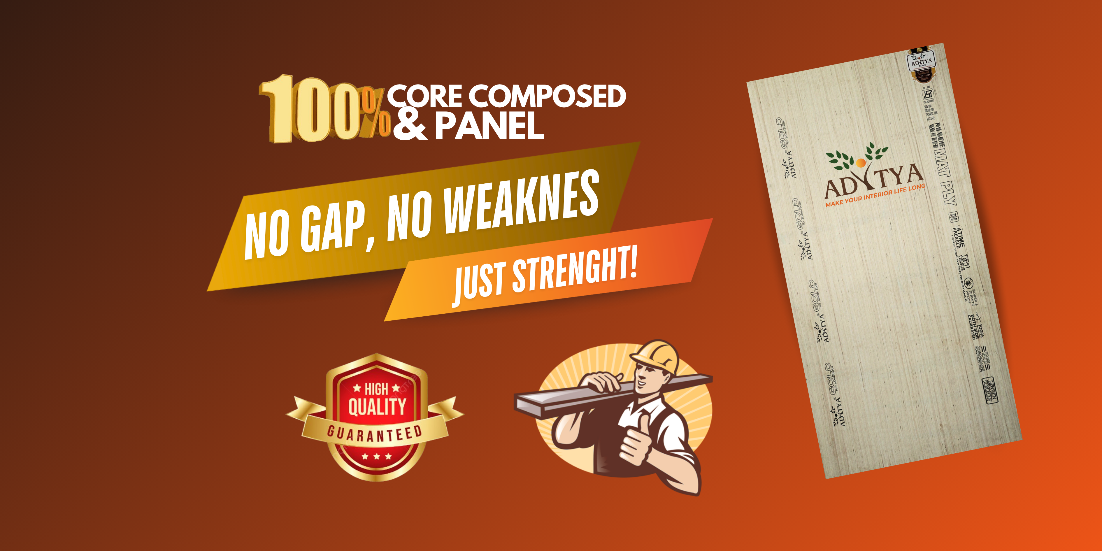 Plywood product showcase