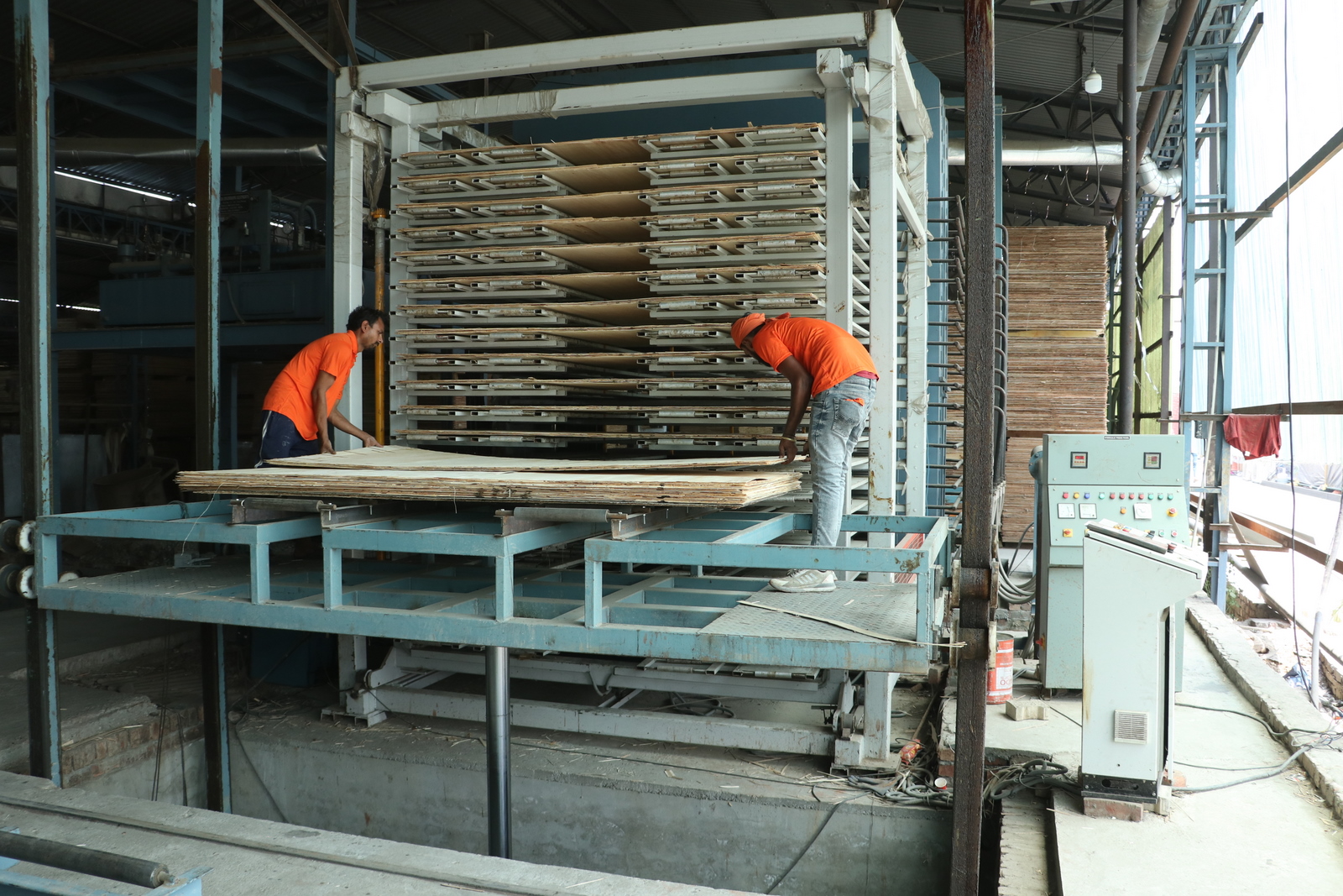 Plywood manufacturing