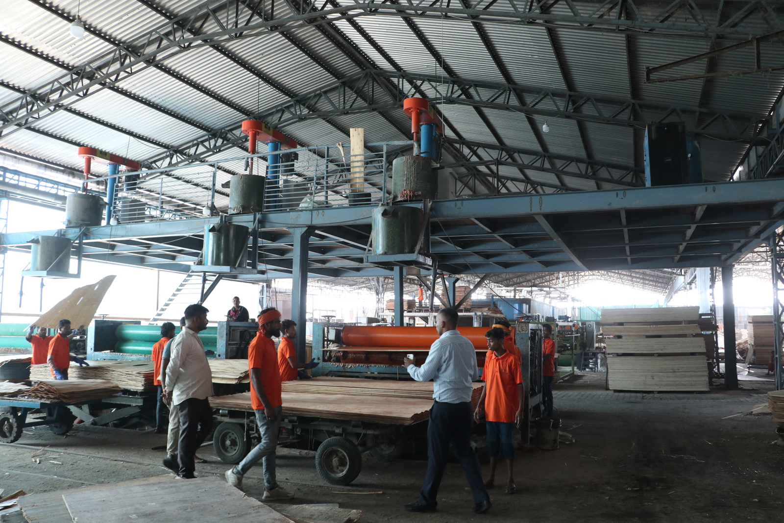 Plywood manufacturing