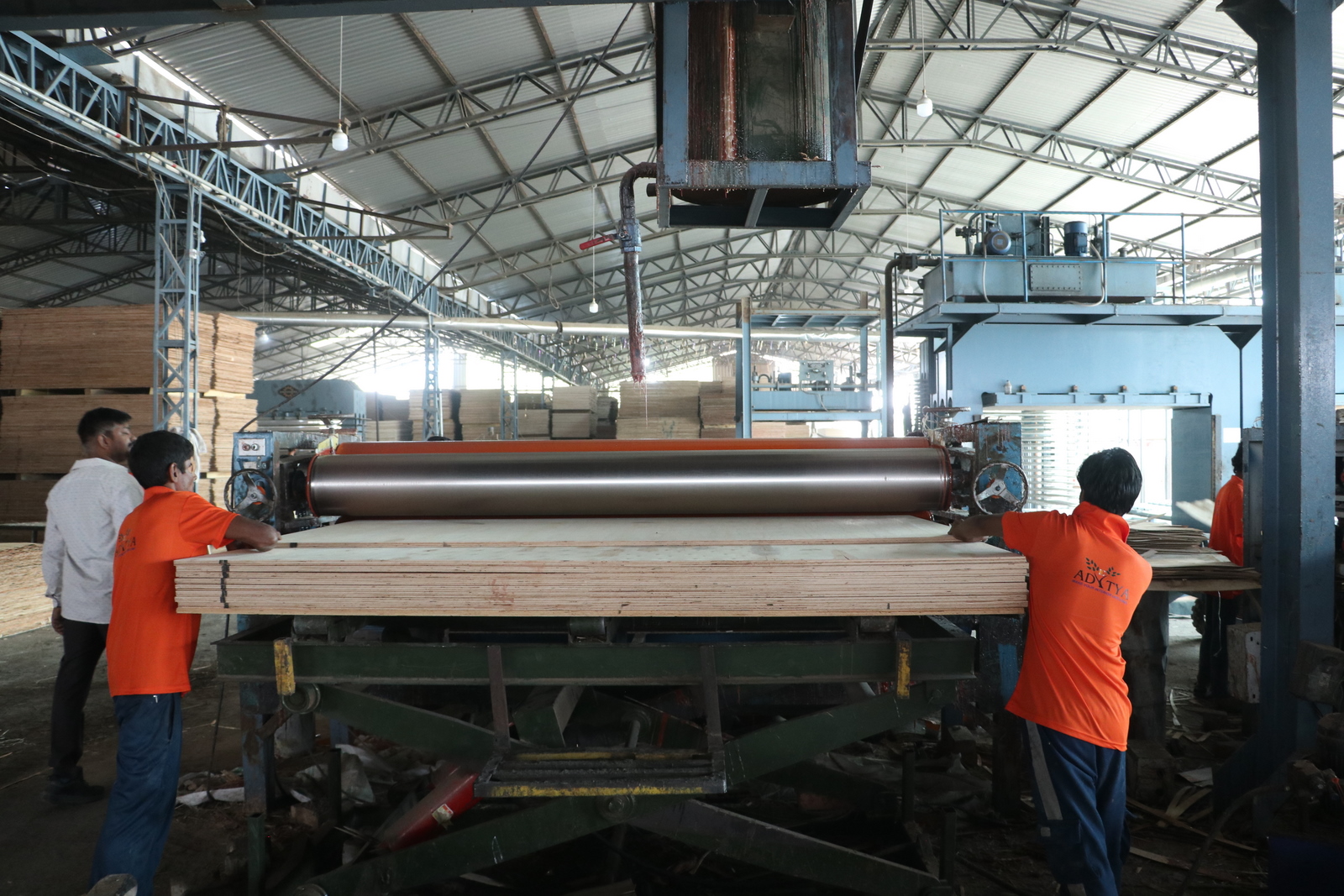 Two black and white business cards on a dark background