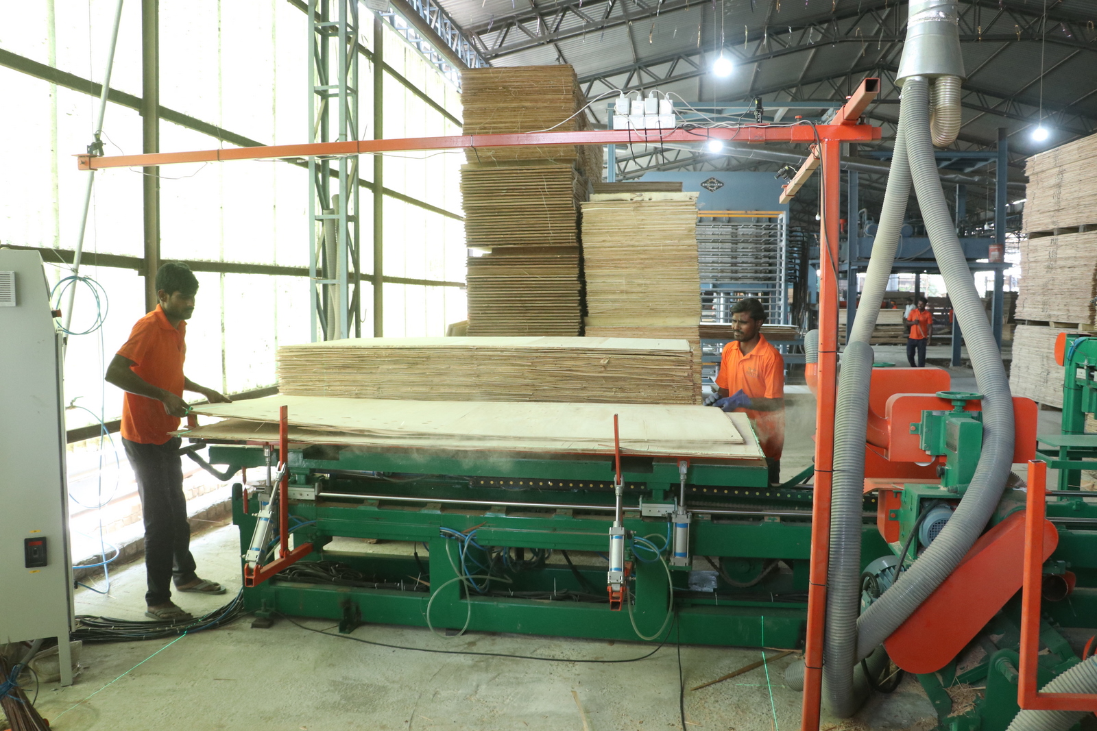 Plywood manufacturing