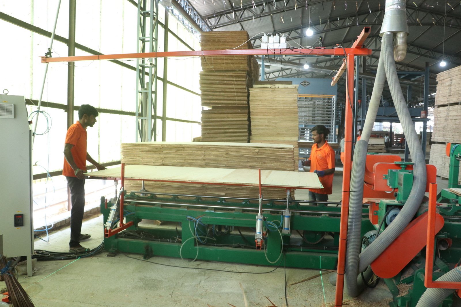 Plywood manufacturing