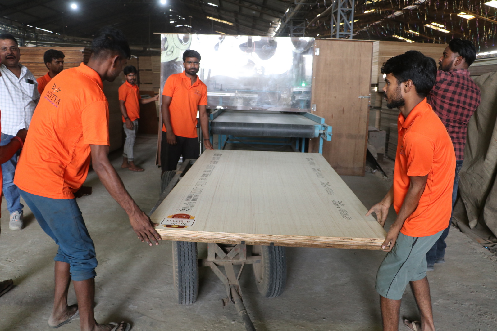 Plywood manufacturing